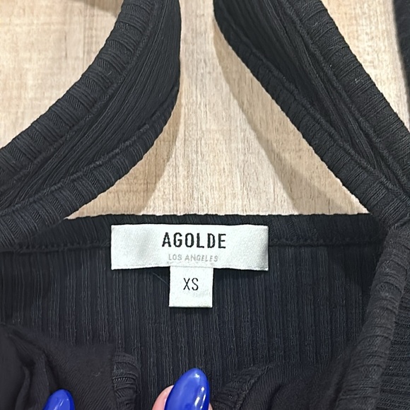 Agolde Isla Cut Out Tank Top - Picture 8 of 9